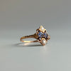 1910 Blue Sapphire Ring