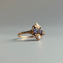  1910 Blue Sapphire Ring