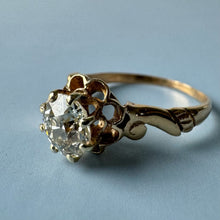  1.03 ct Victorian Buttercup Ring