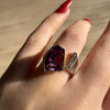 Bubble Amethyst Ring