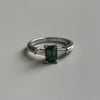 Green Sapphire Ring