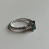 Green Sapphire Ring