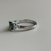 Green Sapphire Ring