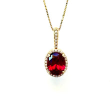  Ruby and Diamond Pendant