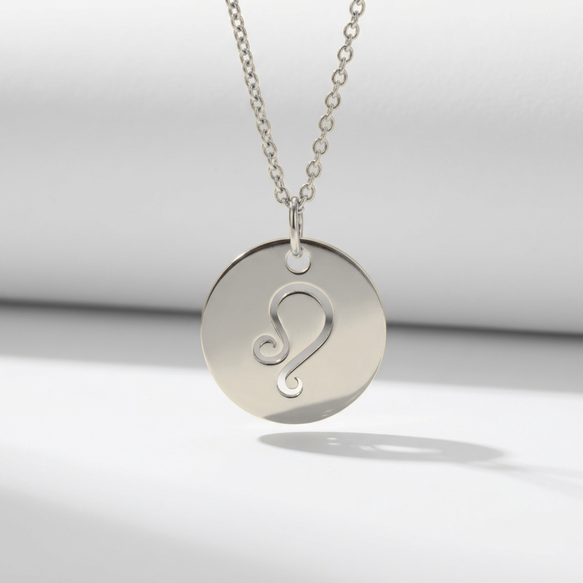 The Zodiac Necklace | Leo | Sterling Silver