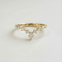 The V Ring | Marquise | Lab-Grown Diamond