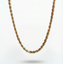 Rope Chain Necklace | 22" | 2mm | 14K Yellow Gold