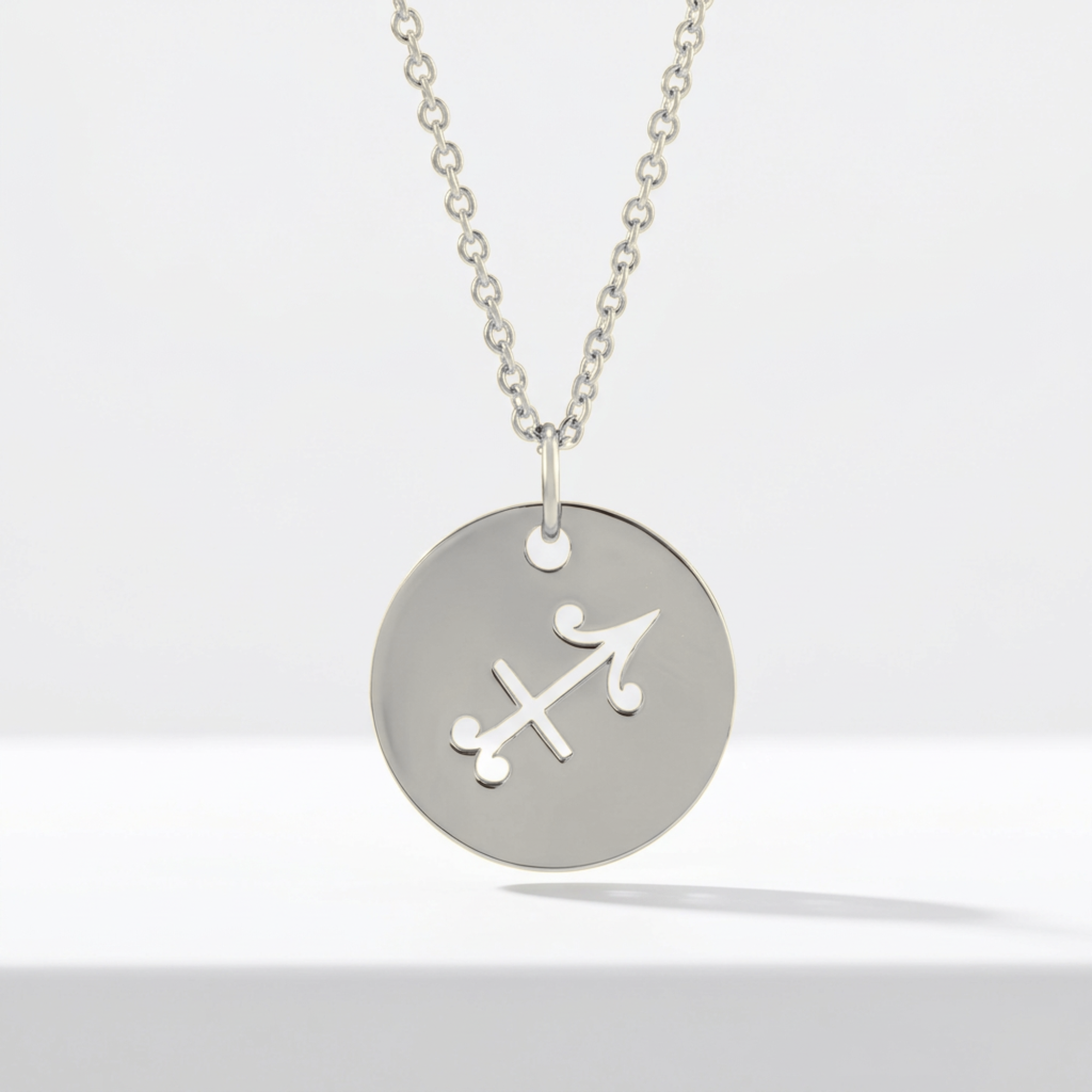The Zodiac Necklace | Sagittarius | Sterling Silver