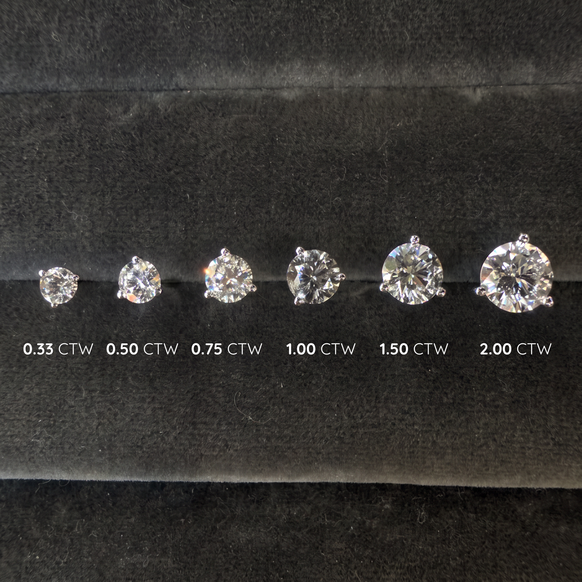 The Martini Stud | 1.50 CTW | Lab-Grown Diamond
