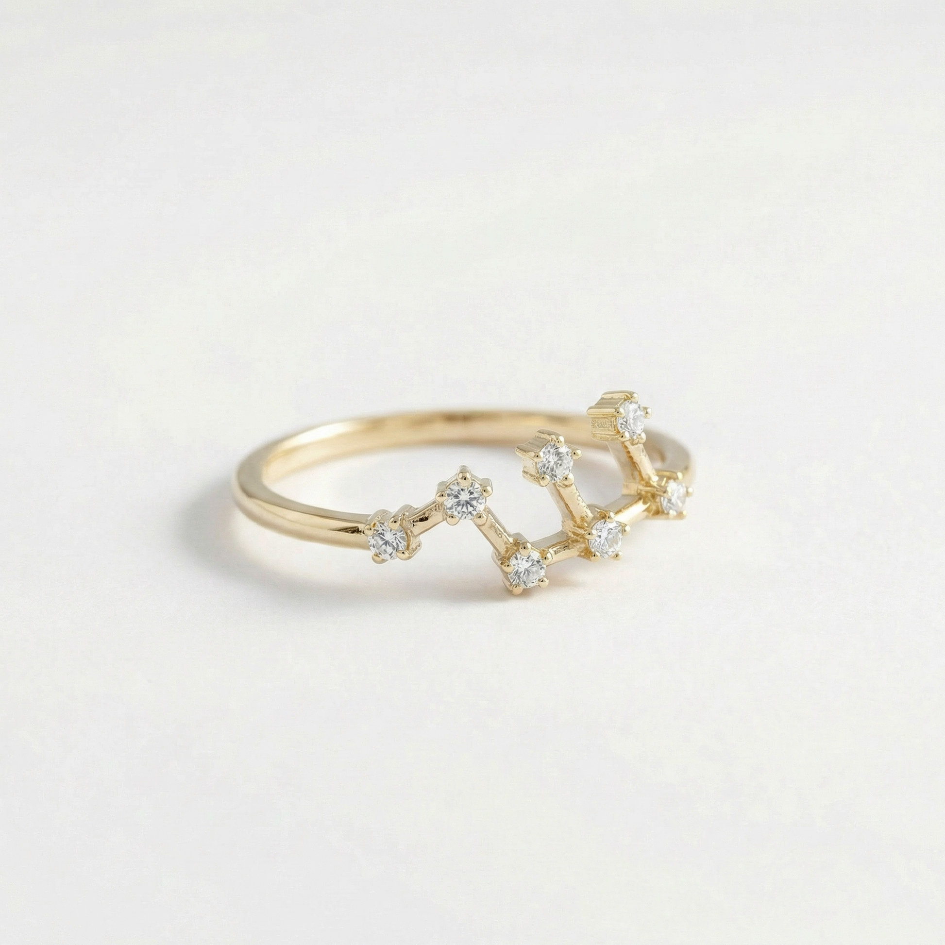 The Constellation Ring | Virgo | Natural Diamond