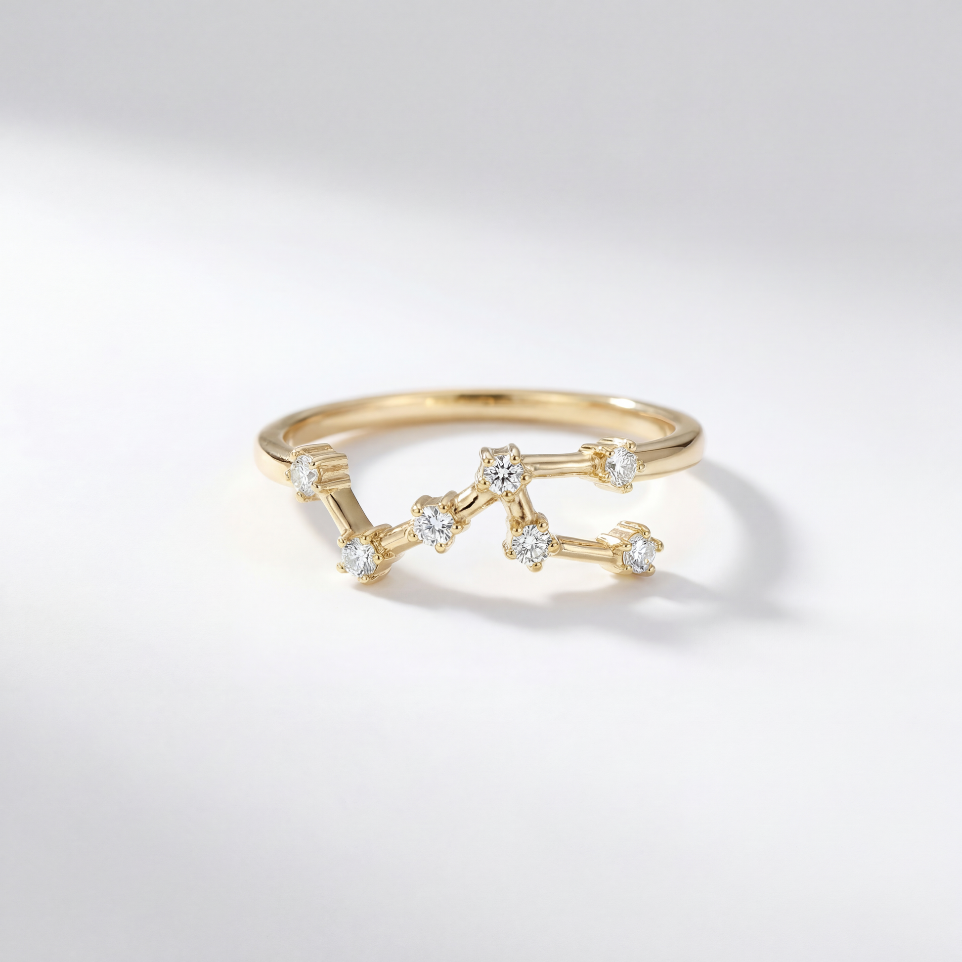 The Constellation Ring | Leo | Natural Diamond