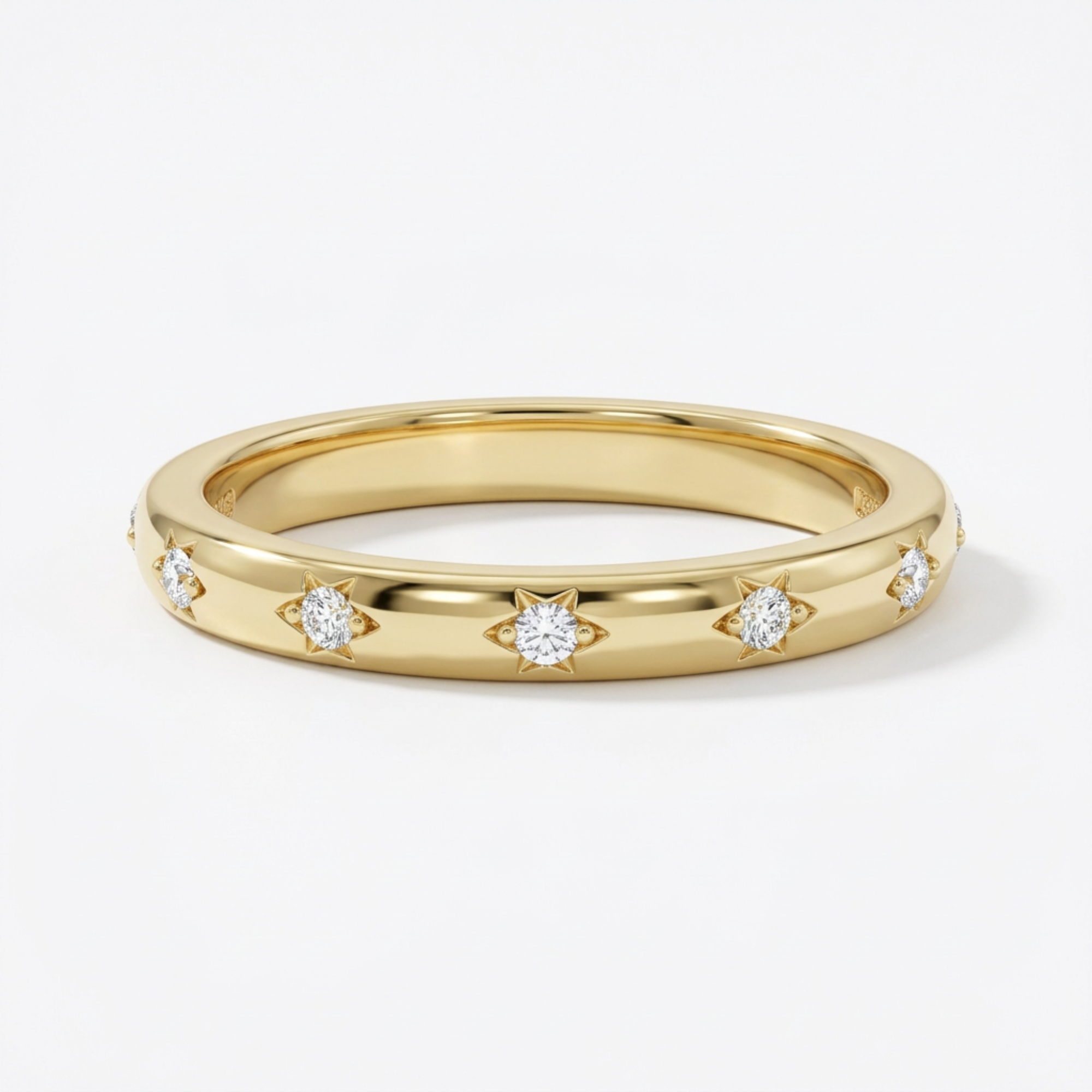 The Celestial Eternity Band | Lab-Grown Diamond | 0.07 CTW