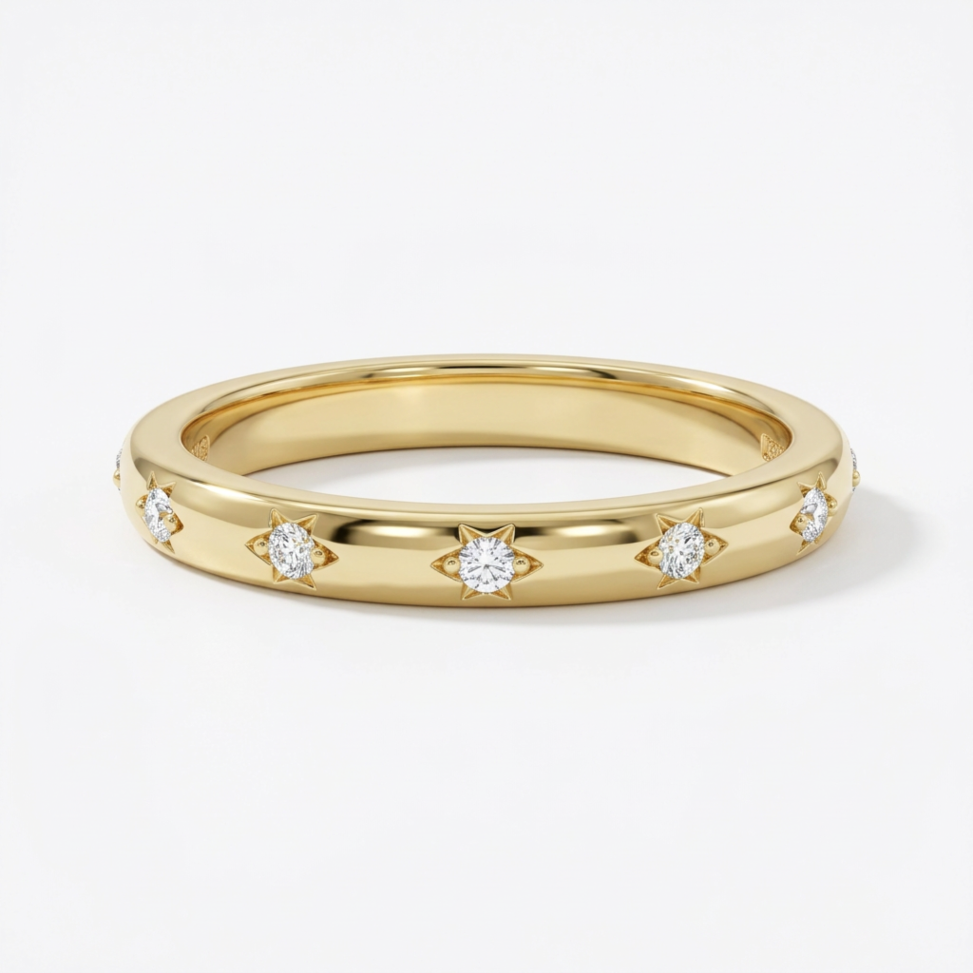 The Celestial Eternity Band | Lab-Grown Diamond | 0.07 CTW